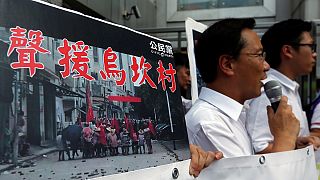 China: Demonstrationen für das Protestdorf Wukan