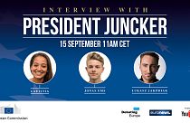 Ask Juncker: live interview with YouTube 'stars'