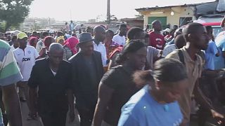 Gabon: Thousands take part in pro-Bongo protests
