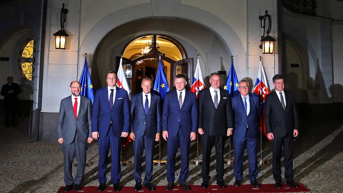 EU27 meet in Slovakia - without Britain