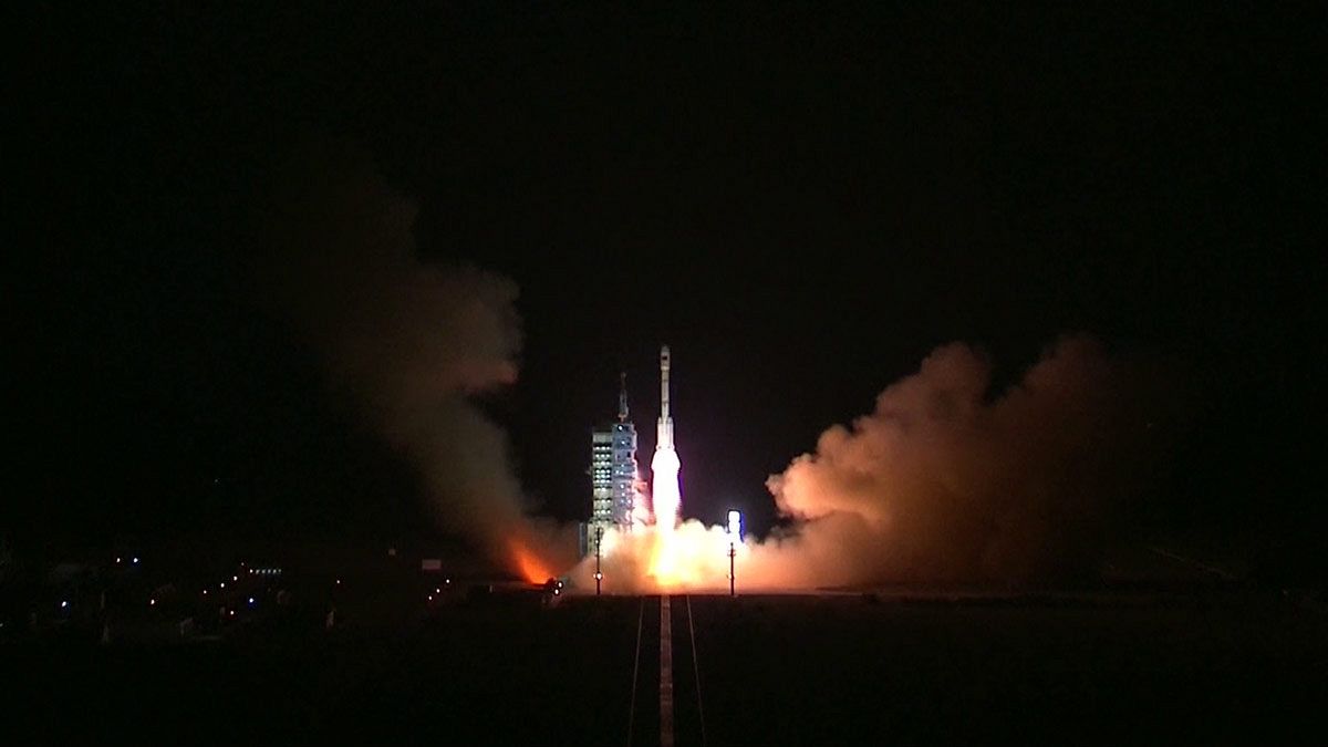 China's second space lab blasts off from Gobi desert