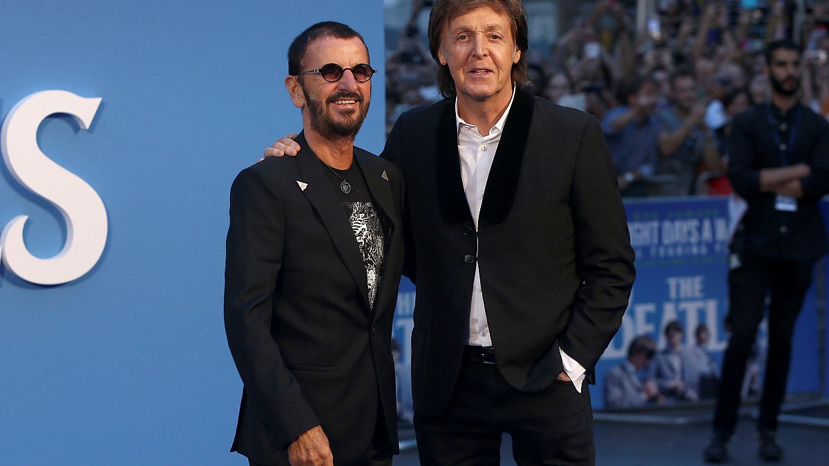 Paul McCartney y Ringo Starr comparten recuerdos en el estreno mundial de 'Eight days a week'