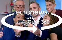 360° video : le making-of de l'interview de Jean-Claude Juncker