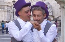 Premier "mariage" gay à Rome