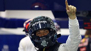Singapore Grand Prix: Rosberg storms to pole position