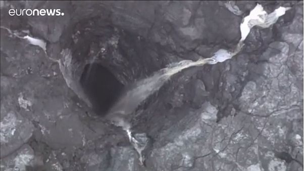 In ein enormes Loch geflossen: 980 Millionen Liter radioaktives Wasser In ein enormes Loch geflossen: 980 Millionen Liter radioaktives Wasser