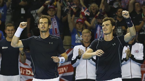 Davis-Cup-Halbfinale: Briten und Kroaten führen Davis-Cup-Halbfinale: Briten und Kroaten führen