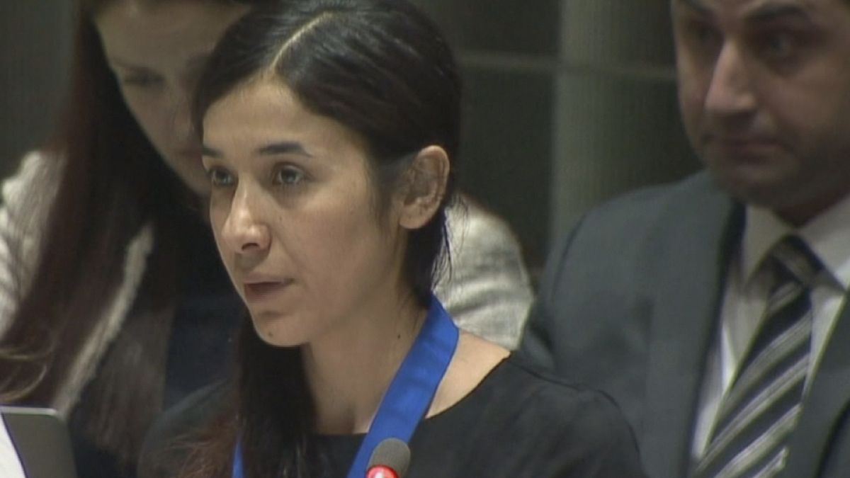زن ایزدی اسیر داعش سفیر حسن نیت سازمان ملل متحد شد