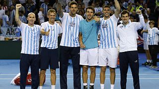 Mayer fires Argentina into Davis Cup final