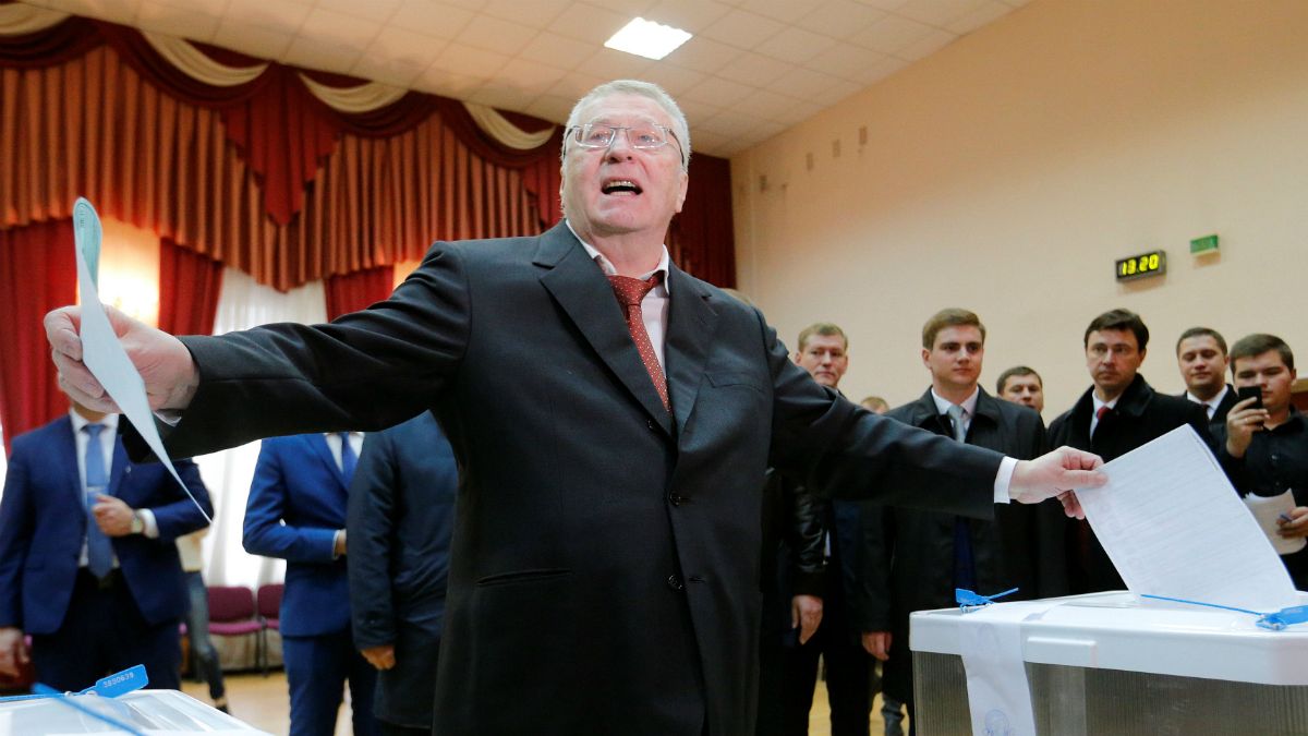 Ρωσία: Νίκη για Ζιρινόφσκι η άνοδος του LDPR στη δεύτερη θέση