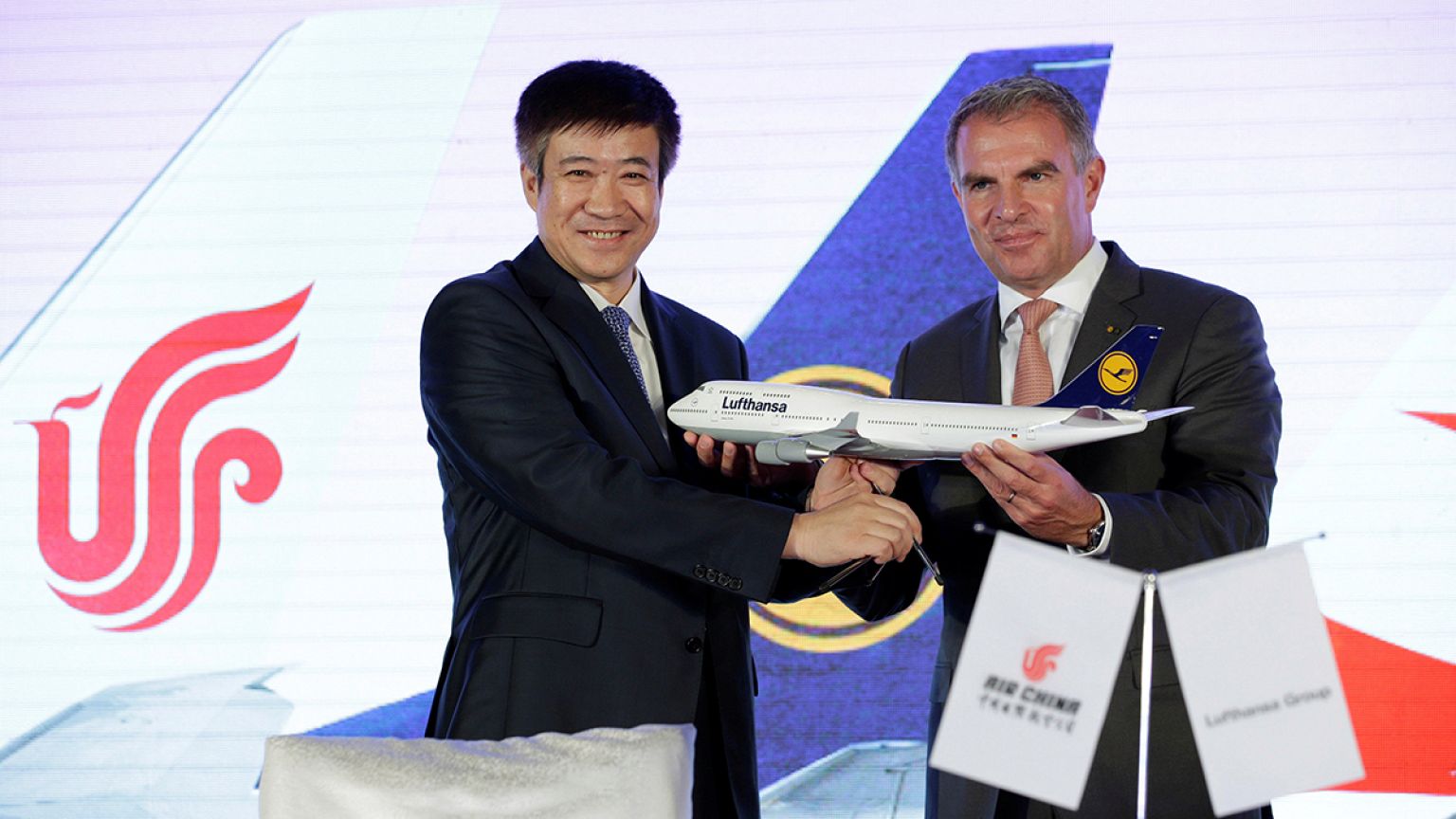 Lufthansa y Air China venderán billetes conjuntos en vuelos de largo recorrido