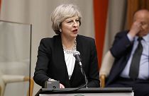 Brexit : Theresa May tente de rassurer Wall Street