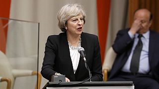 Brexit : Theresa May tente de rassurer Wall Street