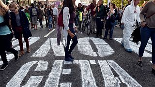 Brüksel'de TTIP ve CETA protesto edildi