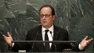 Hollande tells UN on Syria: 'Enough is enough'