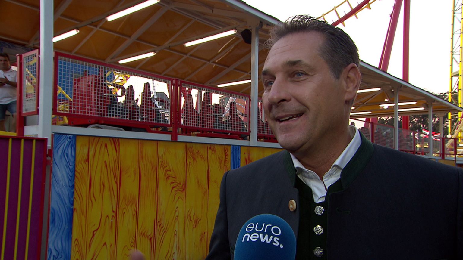 HC Strache auf Öxit-Frage: "Nein! Nein!"