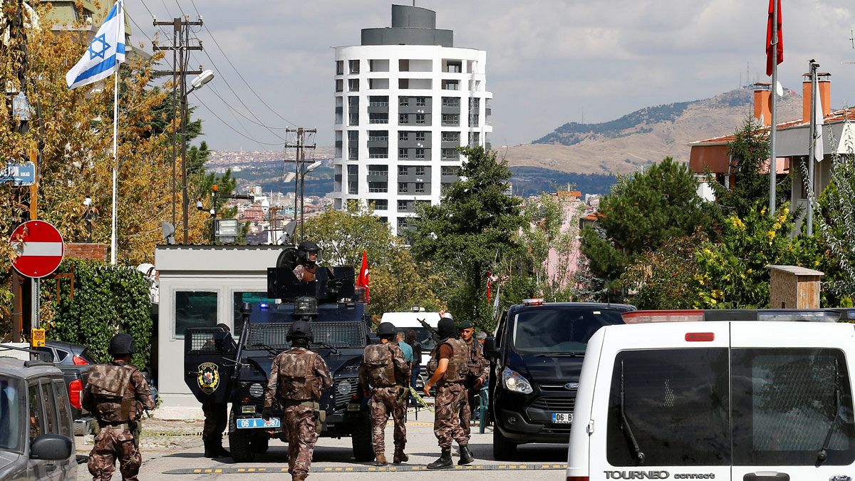 ترکیه؛ فرد مظنون به حمله به سفارت اسرائیل دستگیر شد