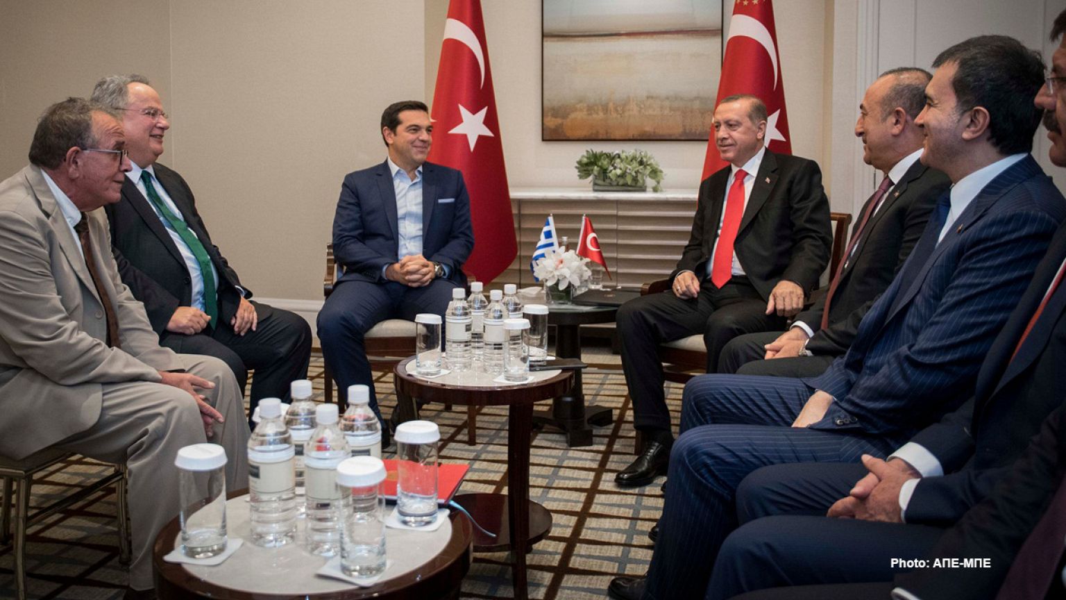 Προσφυγικό και Κυπριακό στο επίκεντρο της συνάντησης Τσίπρα - Ερντογάν