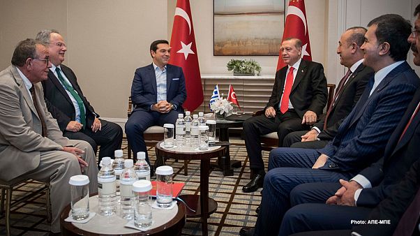 Προσφυγικό και Κυπριακό στο επίκεντρο της συνάντησης Τσίπρα - Ερντογάν Προσφυγικό και Κυπριακό στο επίκεντρο της συνάντησης Τσίπρα - Ερντογάν