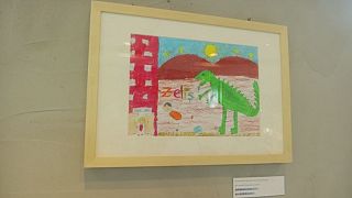معرض شنغهاي يعرض لوحات رسمها أطفال سوريون