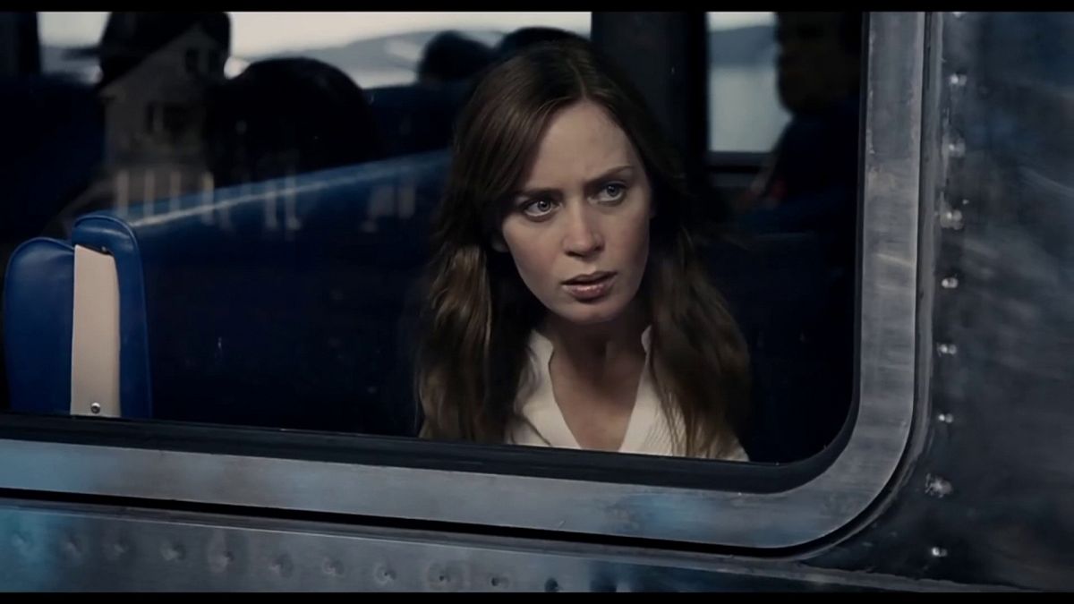 Emily Blunt in "The Girl On The Train"