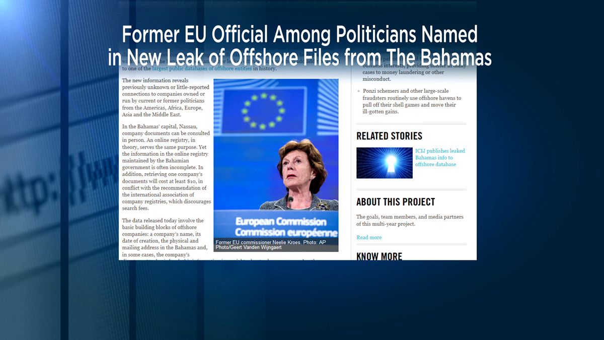 Bahamas Leaks : la Commission attend des explications de son ex-Commissaire