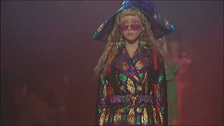 Gucci's fairytale collection hits Milan catwalk