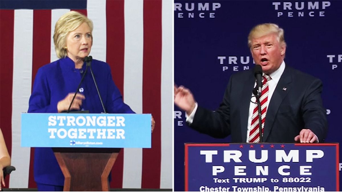 Clinton ve Trump söz düellosu için hazır