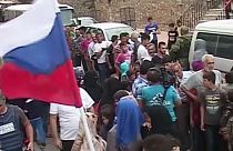 کمکهای روسیه به مردم حلب تحویل داده شد