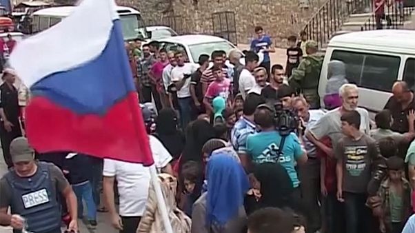 Orosz segély az aleppóiaknak Orosz segély az aleppóiaknak