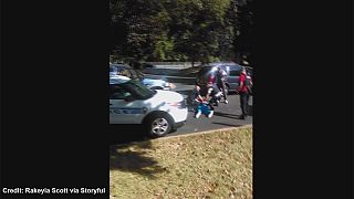США: жена застреленного полицией в Шарлотте успела заснять убийство на видео