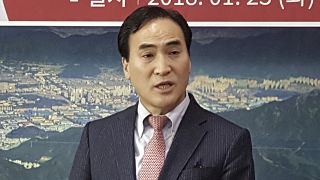 Image: Winning candidate Kim Jong Yang of South Korea was backed by the U.S