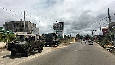 خیابانهای لیبرِویل در گابن با تایید پیروزی علی بونگو ساکت و آرام است