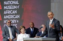 Obama opens US black history museum