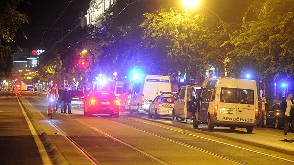 Robbanás Budapesten: tart a helyszínelés a Teréz körúton Robbanás Budapesten: tart a helyszínelés a Teréz körúton