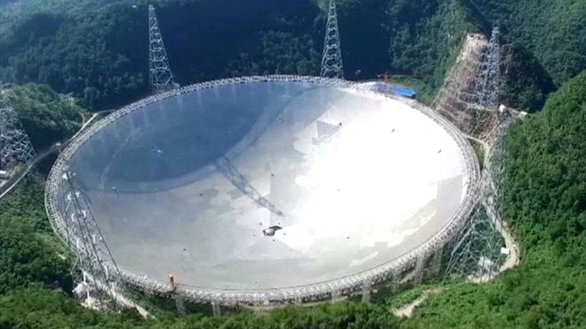چینی ها بزرگترین رادیو تلسکوپ جهان را ساختند