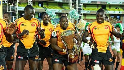 Uganda Defeats Namibia to lift rugby 7s Africa cup