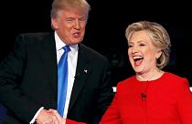 Clinton gana la mano a Trump en un primer debate hosco