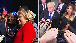 Clinton e Trump satisfeitos com 1.º debate na TV