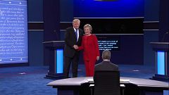 Wirtschaft im TV-Duell: "Auch ein Donald Trump kann nicht an der Weltordnung vorbeiregieren"