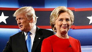 On points, Clinton wins first TV debate with Trump