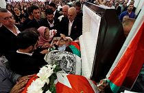 Ürdün'de öldürülen yazar Hattar toprağa verildi