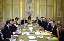 Συνάντηση Νίκου Αναστασιάδη και Φρανσουά Ολάντ στο Παρίσι