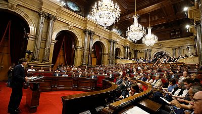 Puigdemont anuncia un referéndum independentista en Cataluña para septiembre de 2017