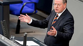 Gegen "dumpfbackige Kräfte" - Peer Steinbrücks letzte Rede im Bundestag