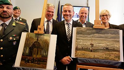 کشف اتفاقی دو تابلوی مسروقه ونسان ونگوگ نقاش هلندی توسط پلیس ایتالیا