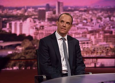 Dominic Raab wants no part of the deal he helped to negotiate.