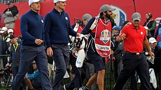 Ryder Cup 2016: Rose and Stenson spark European fightback