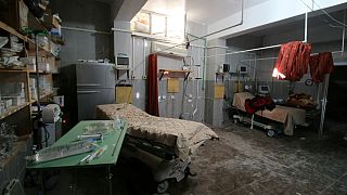 Halep'teki en büyük hastane ikinci kez vuruldu