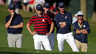 Europas Golfer beim Ryder Cup deutlich hinten